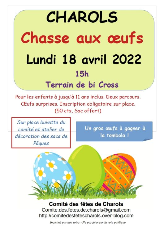 affiche chasse2022tract